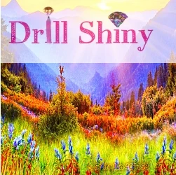 

CNA DIY 5D Diamond Painting Full Round Mosaic Rhinestone Diamond Painting Plant and Flower Landscape Cross Stitch Kit Home Decor