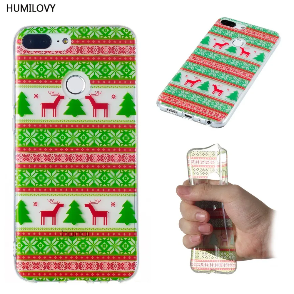 

For Huawei Honor 9 Lite Case Cover Christmas Soft Silicone TPU Case FOR Huawei Honor 9 Lite Case Back Shell Honor 9 Lite Case