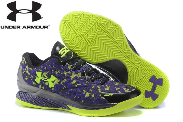 Высокое качество Under Armour Баскетбол обувь Карри V1 Обувь для баскетбола Для мужчин