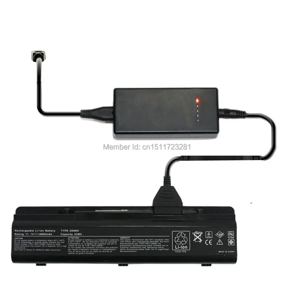 

External Laptop Battery Charger for Dell Latitude XT Tablet PC 312-0650 451-10499 MR316 MR317 MR369