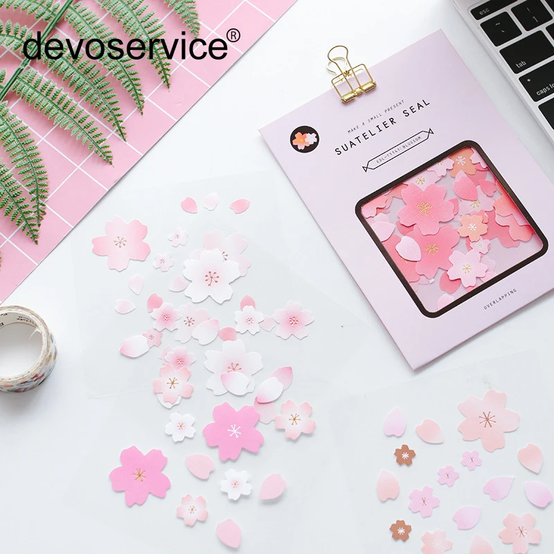 2018 4 листа/набор Kawaii Cherry Dream Book Sticker дневник альбом для скрапбукинга календарь