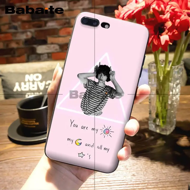 Babaite Finn Wolfhard Stranger Things TPU черный чехол для телефона для Apple iPhone 8 7 6 6S Plus X XS MAX 5 5S SE XR 11 11pro 11promax