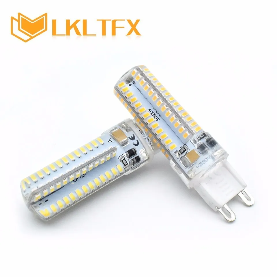 

LKLTFX G9 LED Bulb 3W G9 LED Lamp AC 220V LED Light SMD 2835 360 Degree Lighting High Transmittance For Crystal chandelier Decor