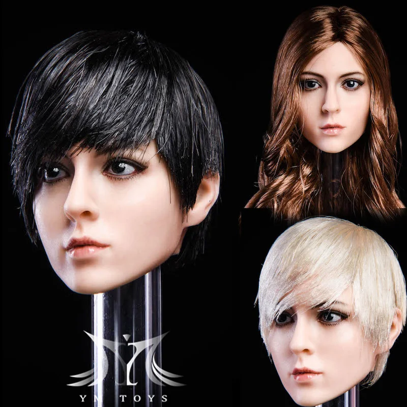 

YMTOYS YMT016 1/6 Asian Beauty Min Head Sculpt for 12inch Action Figure DIY