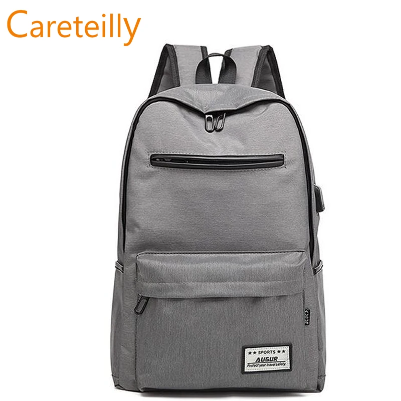

USB Backpack, Travel Water Resistant School Backpack Port for Women Men, College Student Laptop Bag