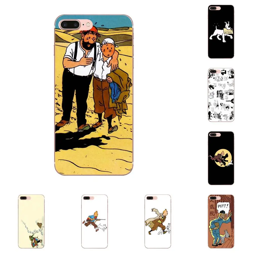 Роскошный Забавный Tintin And Snow для Xiaomi Redmi Note 2 3 3S 4 4A 4X 5 5A 6 6A Pro Plus | Мобильные телефоны