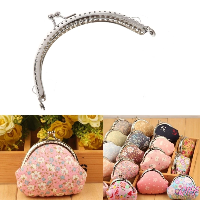 

1PC Metal Frame Kiss Clasp Arch For Purse Bag Accessories DIY Craft 10.5cm