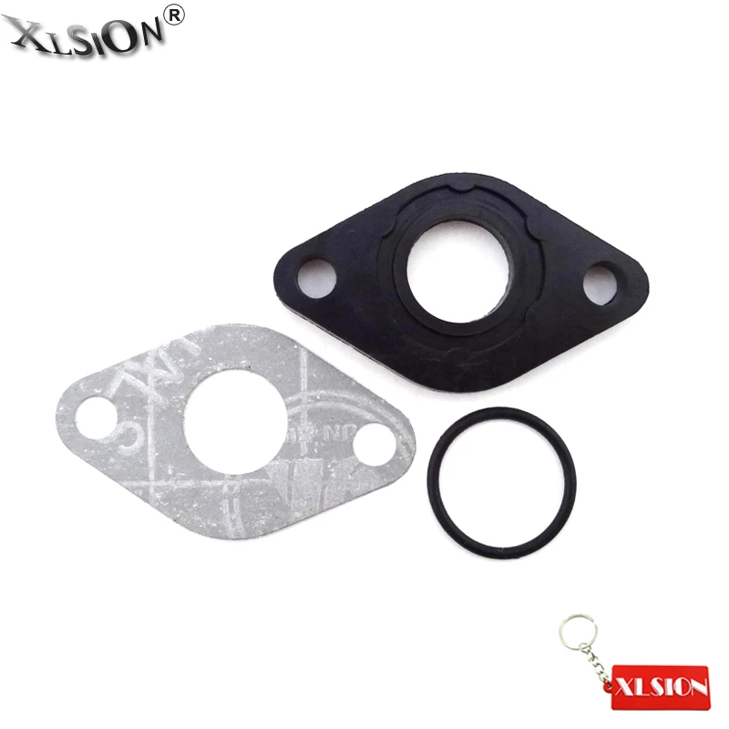 XLSION Aftermarket 17 мм карбюратор впускные прокладки для GY6 50cc китайский Мопед Запчасти
