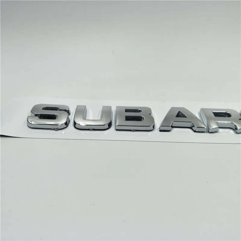 

For Subaru Outback Forester XV Impreza Rear Trunk Emblem Stickers Badges Logo Decal