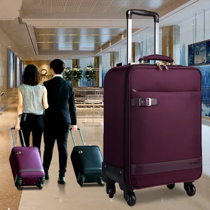 

Box Luggage Box Trolley Box female universal wheel luggage bag man canvas suitcase code boarding box CD50