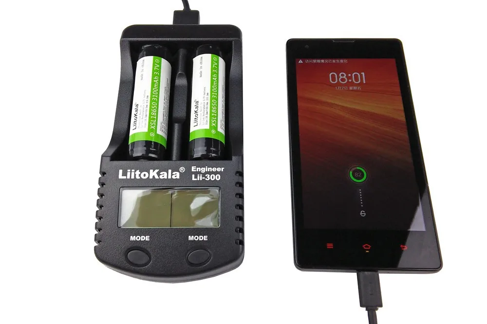 Liitokala lii-300 LCD AA//AAA 18650//26650//14500//10440//18500 Battery Charger