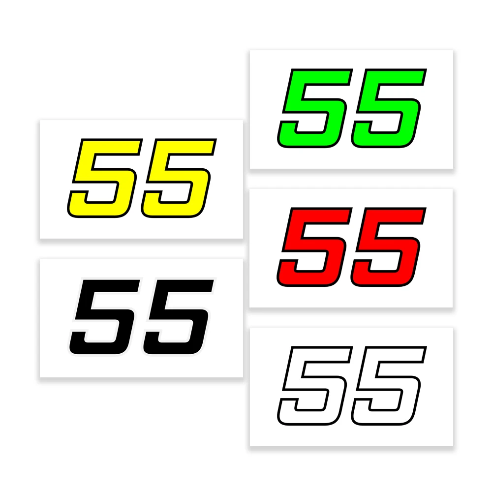 Race Car Numbers SVG