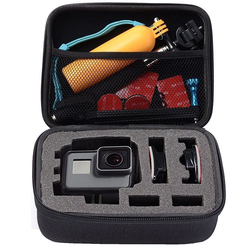 Case for GoPro Hero 10/9 8/7/6/5/4 Travel Storage Bag EVA Box Go Pro Hero 7 SJCAM Xiaomi 4K EKEN AKASO Action Camera Accessories