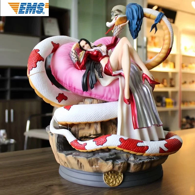 One Piece Gk Pop Statue Snake Emperor Boa Hancock Sexy Beautiful Girl Model Pvc Action Figure Collection Toys Y1007 Action Figures Aliexpress