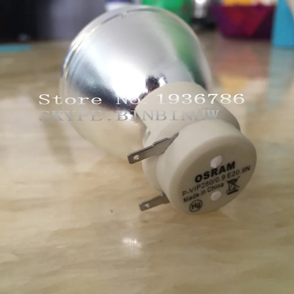 

ORIGINAL PROJECTOR LAMP BULB / LAMP FIT Osram P-VIP 280/0.9 E20.9 VIP 280/0.9 E 20.9 for OPTOMA EX779 180days warranty
