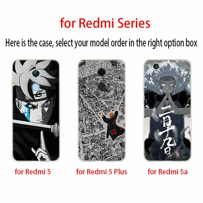 Naruto character anime Case For Xiaomi Redmi Redmi Note 9 8 7 6 5 pro Cover Redmi 9a 8a 7a 6a 5a 8t y3 Naruto character anime Case For Xiaomi Redmi Redmi Note 9 8 7 6 5 pro Cover Redmi 9a 8a 7a 6a 5a 8t y3
