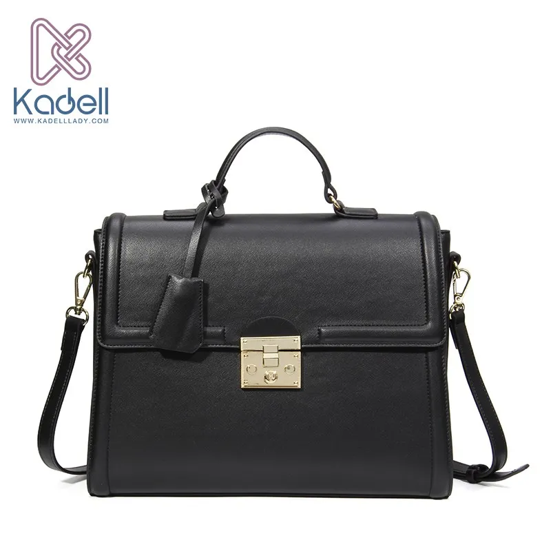 

Kadell Women Bag Luxury Leather Purse Famous Brands Designer Handbag High Quality Female Shoulder Bag Business Briefcase Bags