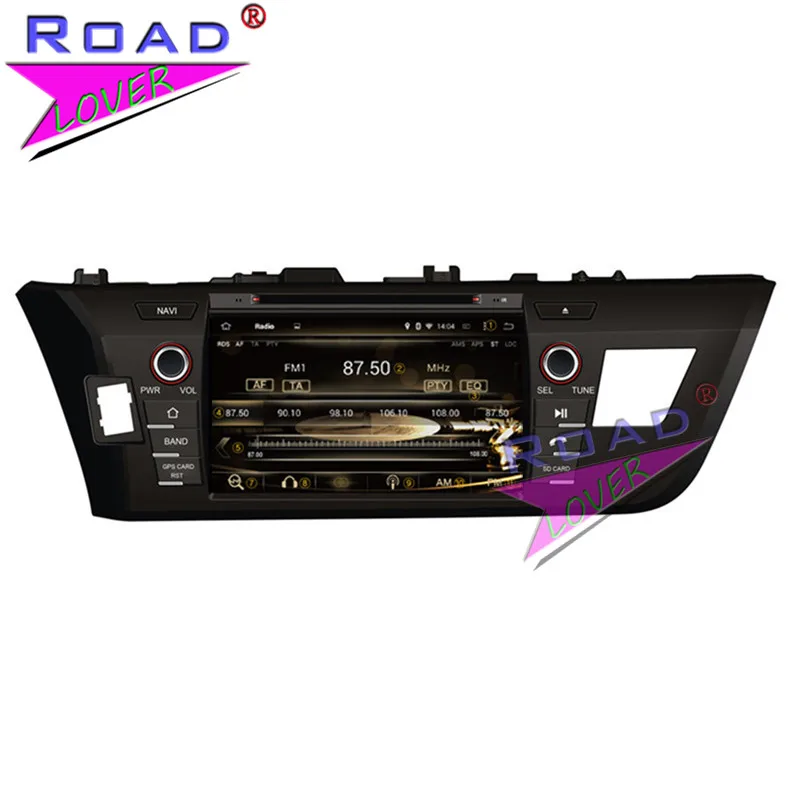 Roadlover Android 9 0 автомобильный DVD Автомобильный плеер радио для Toyota Corolla Levin 2013 Стерео