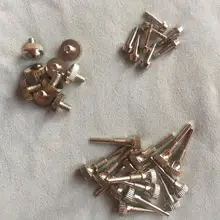 60 шт. различные Шурупы Для Горна запчасти для ремонта, винты, запчасти