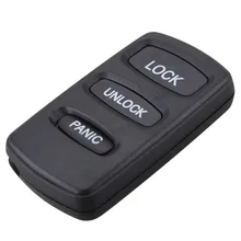 3 Buttons Remote Key Fob Case Shell Cover For Mitsubishi Chrysler Sebring Dodge Stratus Lancer Outlander Eclipse