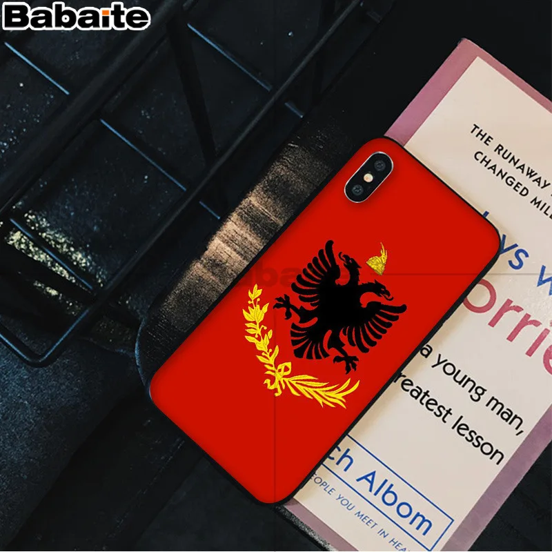 Babaite Armenia Albania флаг России герб DIY чехол для телефона для Apple iPhone 8 7 6 6S Plus X XS MAX 5 5S SE XR чехол