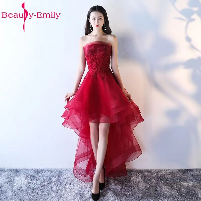 Mareya Trade Beauty Emily Grey Evening Dresses 2018 Sexy