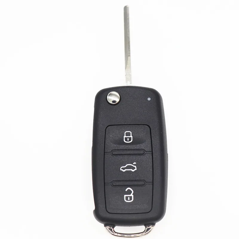 AUTEWODE силиконовый чехол для автомобильного ключа VW Golf Bora Jetta POLO GOLF Passat Skoda Octavia A5 Fabia