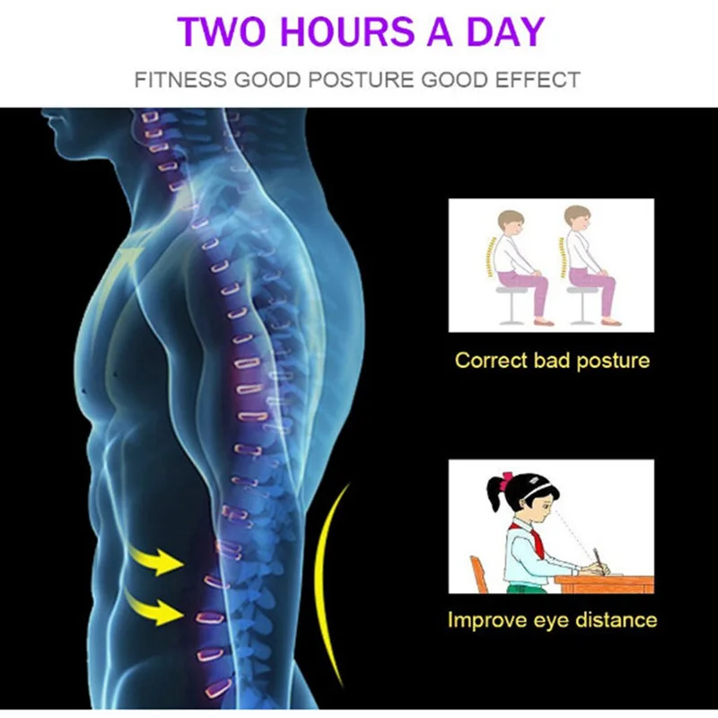 Корректор осанки фиксатор для ключицы корсет для позвоночника поддерживает лечение тела