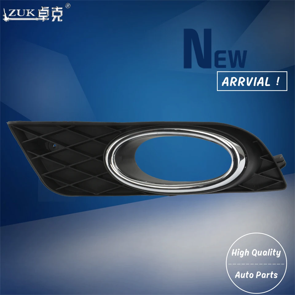 

ZUK Front Bumper Day Time Running Driving Fog Light Lamp Foglight Foglamp Cover Trim Garnish Frame For HONDA CIVIC 2012 2013 FB2