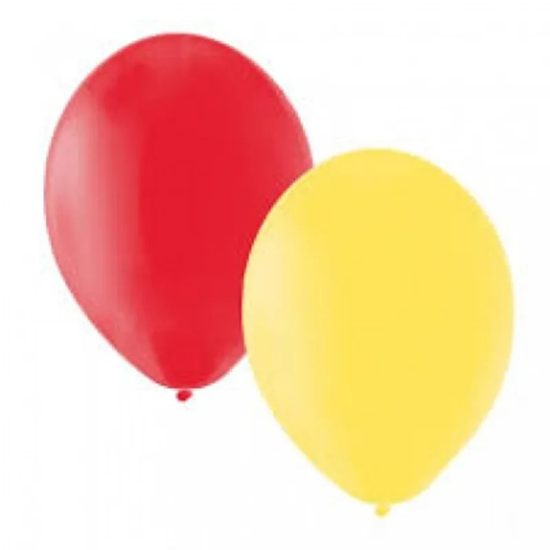 12 шт./лот 10 дюймов латексные шары «Микки Маус», «тематические вечерние декоры/черный, красном и желтом цвете, воздушные шары/Baby Shower наряд для первого дня рождения