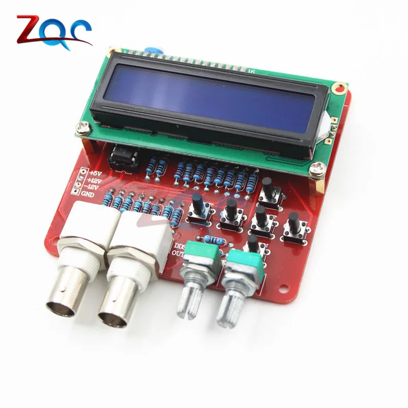 DDS Function Signal Generator DIY Kit Frequency Generator Square Sawtooth Triangle Wave DIY Parts Signal Source Components 6
