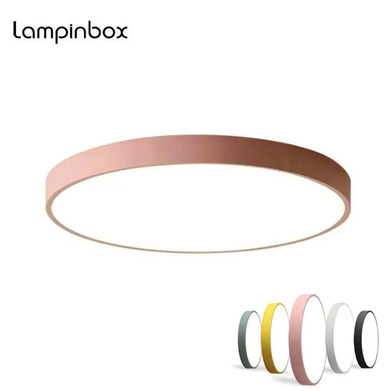

Ceiling Lights LED Modern Acryl Alloy Colorized Round Super Thin LED Lamp.LED Light.LED Ceiling Light.Ceiling Lamp For Foyer