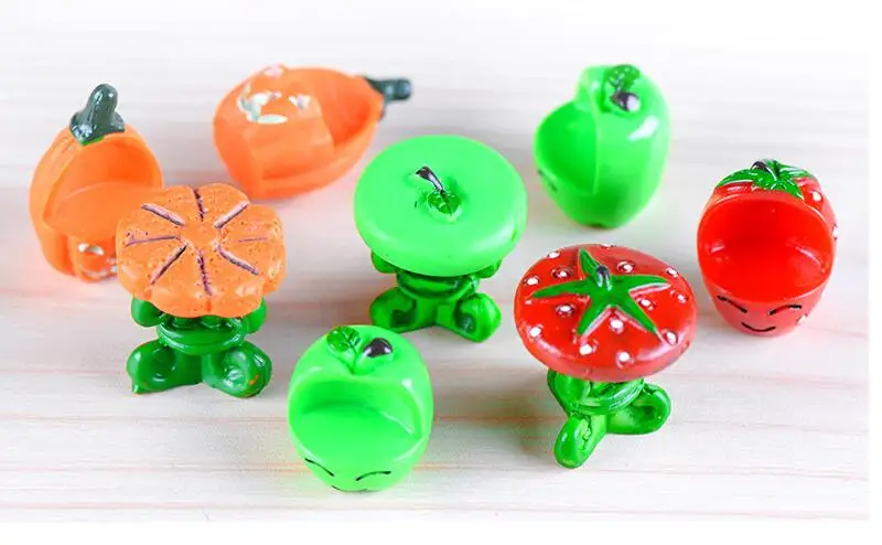 1 Set Fruit Table and Chairs Zakka Ornament accessory, For Micro World DIY\\Miniature Bonsai Craft\\ Christmas Gift\\Home Decor C91