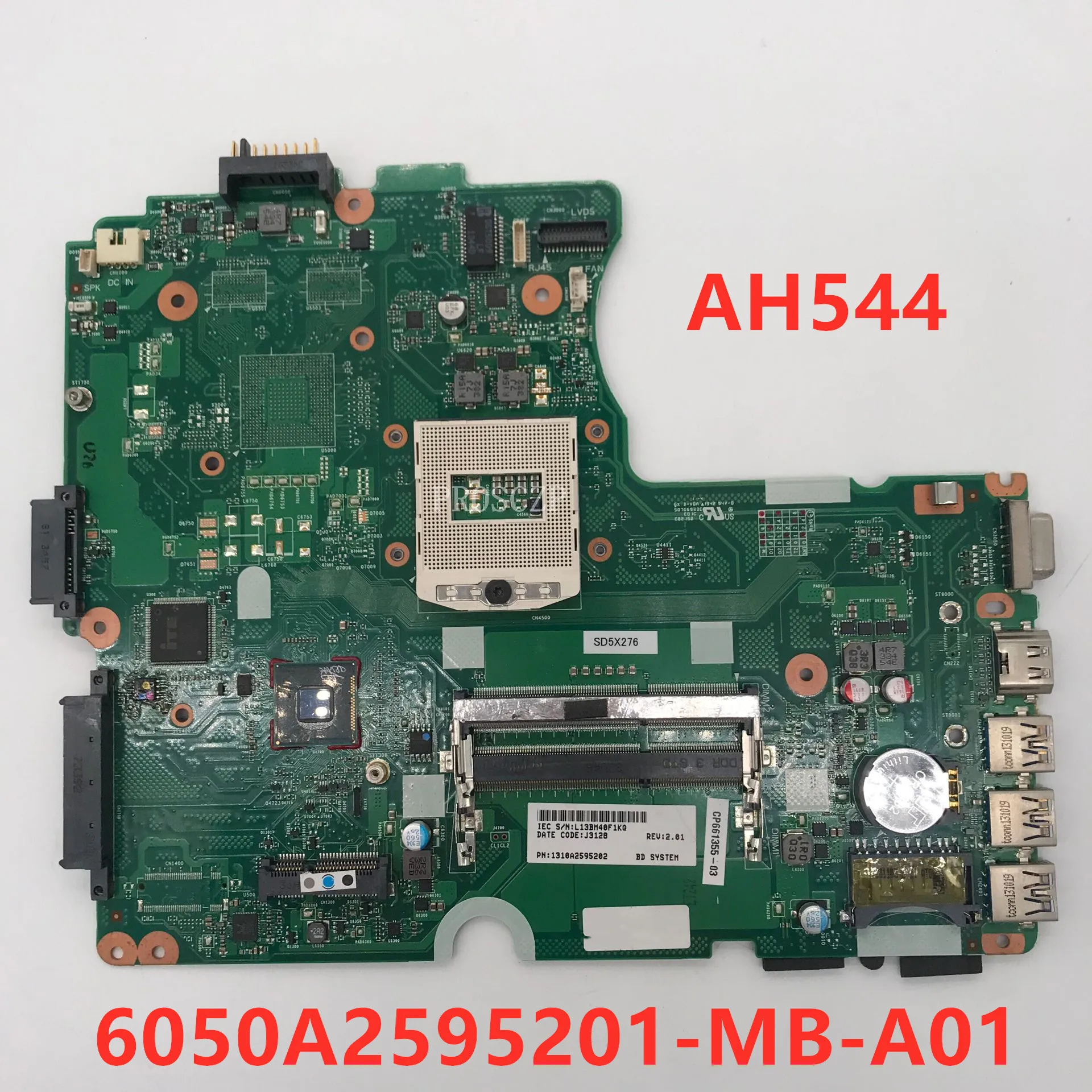 Бесплатная доставка материнской платы для ноутбука AH544/G32 6050A2595201-MB-A01 100% хорошо