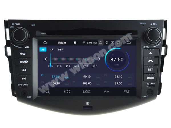 Top 7" Android 9.0 OS Car DVD Multimedia Navigation GPS Radio for Toyota RAV4 XA30 2008-2012 with Greater Viewing Angle IPS Screen 4 Top 7" Android 9.0 OS Car DVD Multimedia Navigation GPS Radio for Toyota RAV4 XA30 2008-2012 with Greater Viewing Angle IPS Screen 4