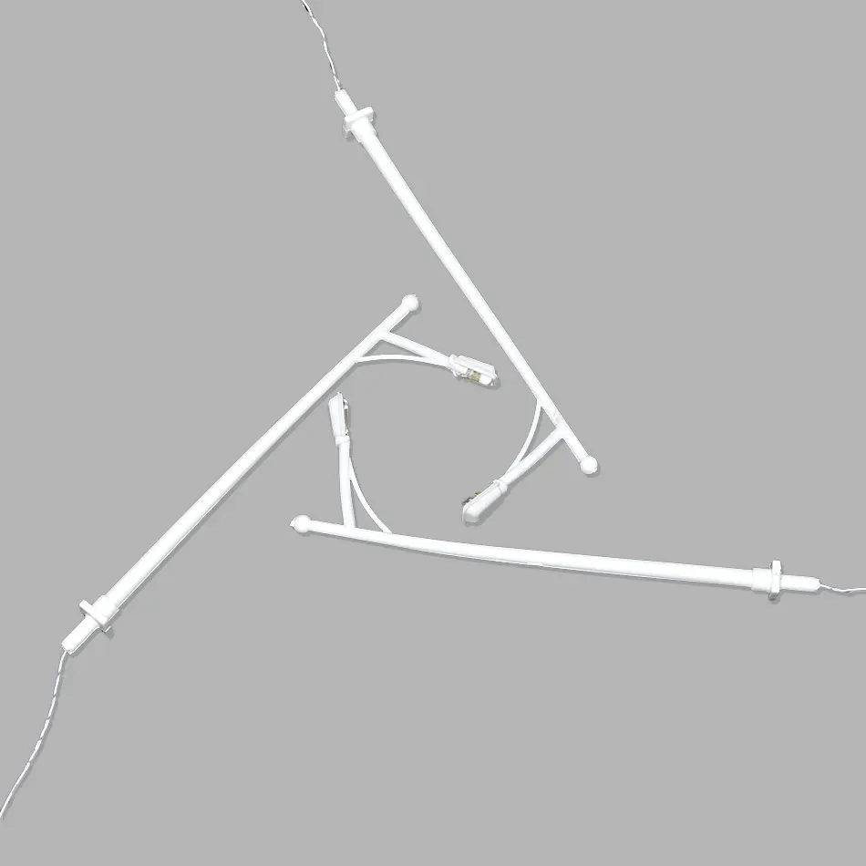 

100pcs/lot scale model led light lamppost for model train layout architecture making scenery