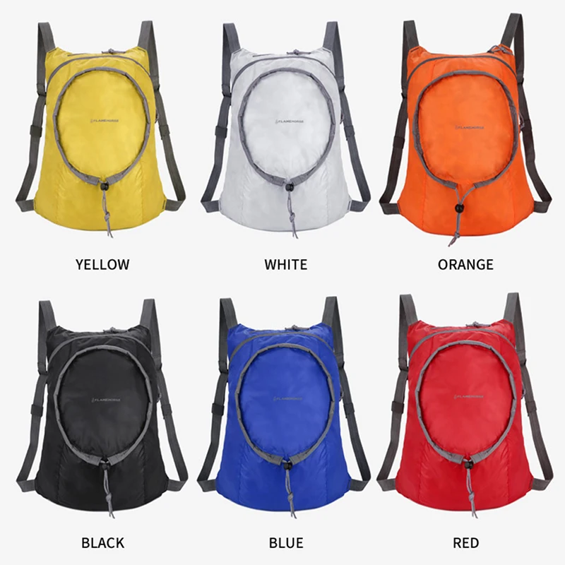  Nylon Waterproof Collapsible Backpack Women's Men's Daily Walking Travel Portable Comfort Lightweig - 32888862173