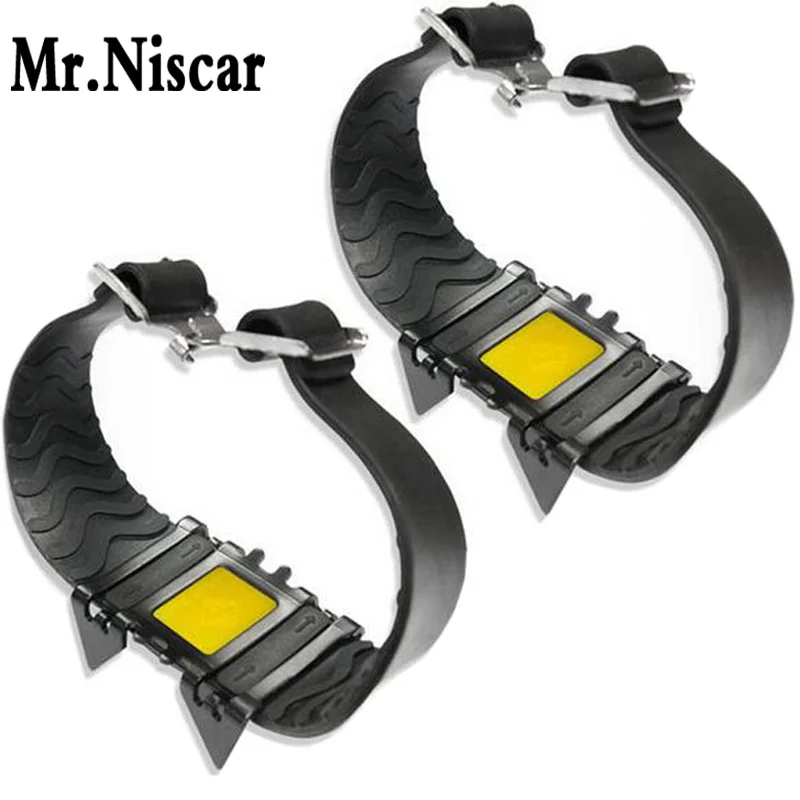 

LEO Outdoor Snow Ice Gripper Anti Slip Shoe Covers Elderly and Children Crampons Winter Cleats Ice Gripper Hiking Supplies