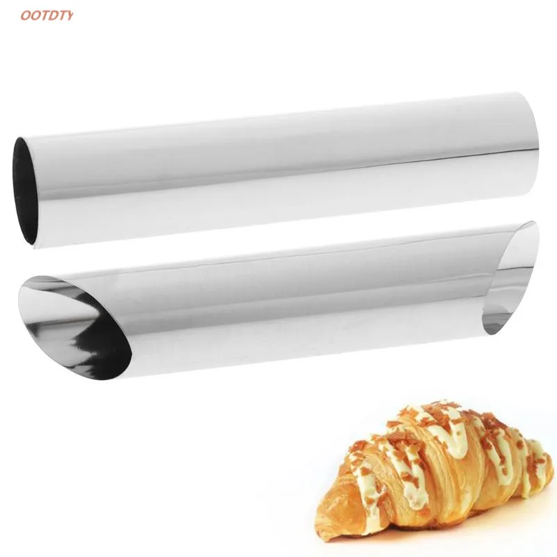 OOTDTY Cannoli десертная трубка антипригарная Кондитерская крем хлеб круассан форма