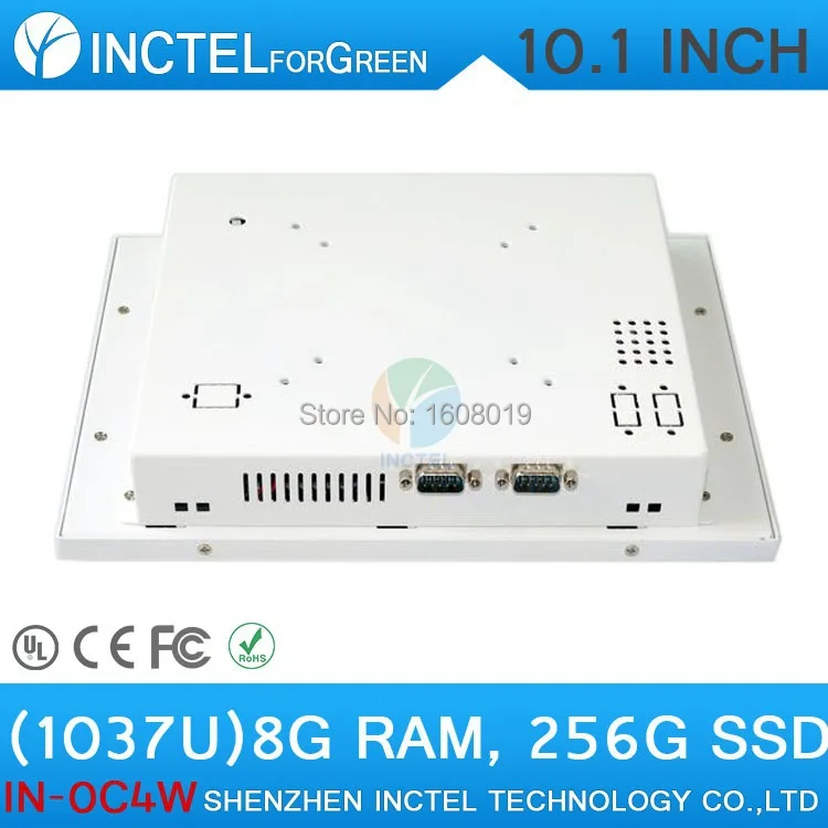 

2015 new product White LED computer Touch screen All in one pc with White Color 1037u processor Windows linux 8G RAM 256G SSD