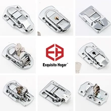 Lock-Bag Cabinet-Fitting Hardware Wooden-Box Iron Package-Accessories Hasp Buckle Spring-Belt