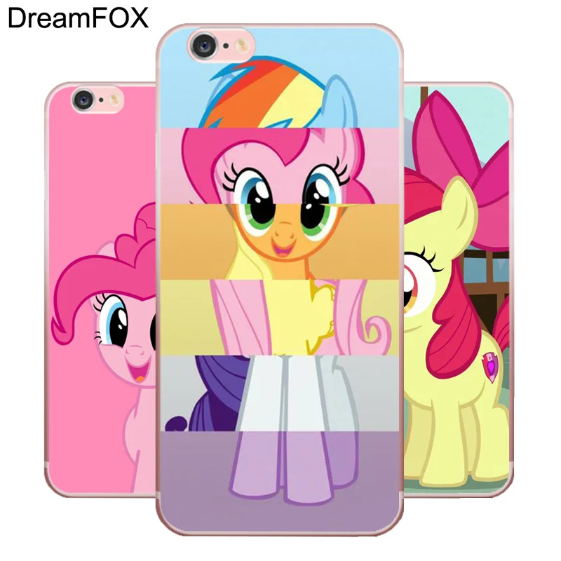 

DREAMFOX L437 Little Pony Rainbow Dash Soft TPU Silicone Case Cover For Apple iPhone XR XS Max 8 X 7 6 6S Plus 5 5S SE 5C 4 4S