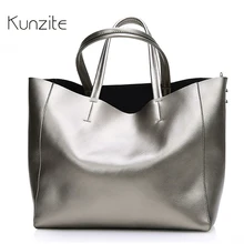 Luxury Women Designer Handbag Silver Portable Bucket Ladies Tote Shoulder Sac A Main High Quality Brand