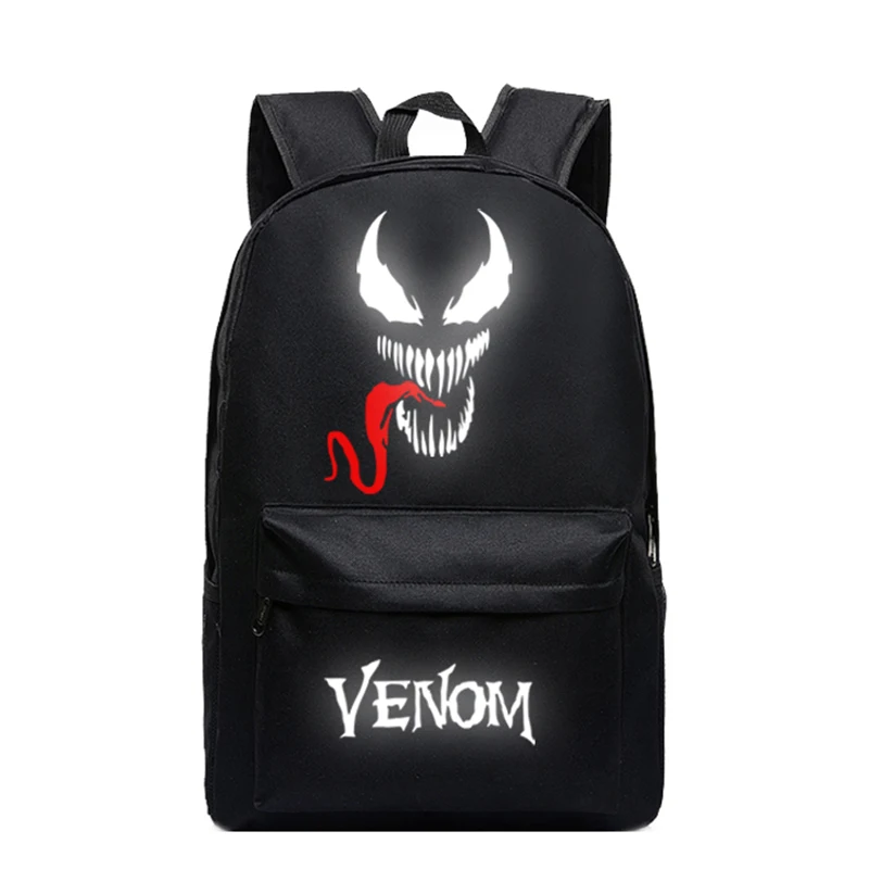 

Venom Reflective Backpack Women Men School Bags for Teenage Girls Boys Travel Rucksack Comics Hero Children School Bags