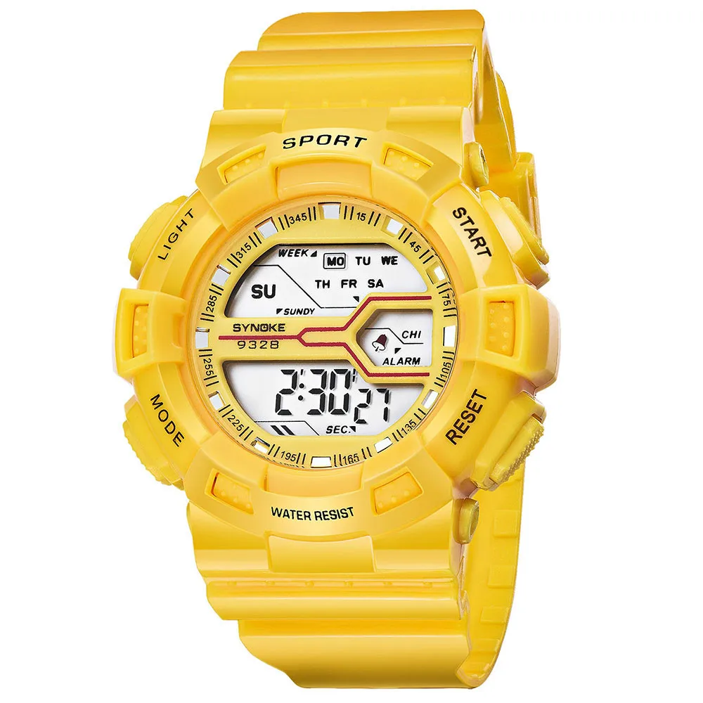 5002 Детские студенческие водонепроницаемые спортивные часы светодиодный цифровой наручные часы с отметкой даты reloj дети Новое поступление Лидер продаж
