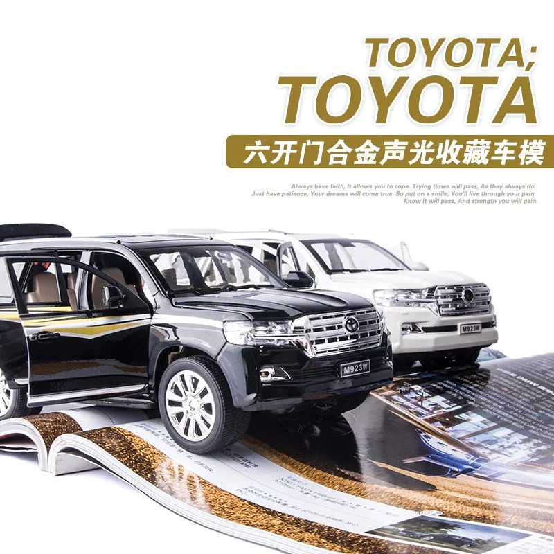 Моделирование SUV 1:24 Toyota Cool Road литье под давлением модель автомобиля Коллекция
