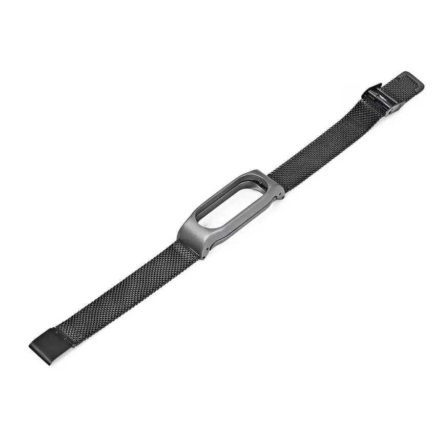 HIPERDEAL Нержавеющая сталь ремешок для часов Replacemnt металлический комплект Xiaomi Miband 2
