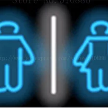 Мужские/женские туалеты неоновая вывеска Настоящее стекло Пивной бар PUB световые вывески магазин дисплей напиток в общественных местах сигнальные лампы 17*14"