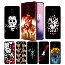 Jason Voorhees Soft Black Silicone Case Cover for OnePlus 6 6T 7 Pro 5G Ultra-thin TPU Phone Back Protective