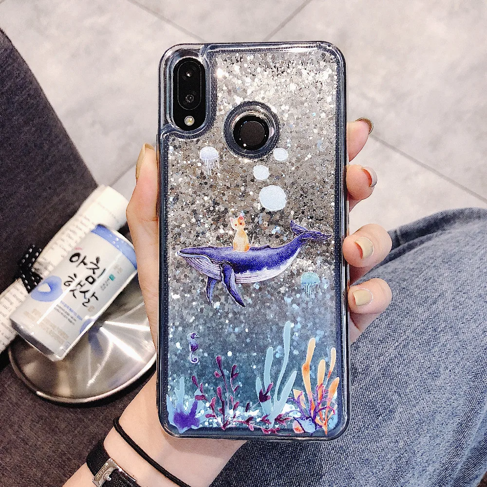 Жидкий чехол для Huawei P20 Lite Pro мягкий силиконовый Honor 8X Novi 3 3i чехол| |
